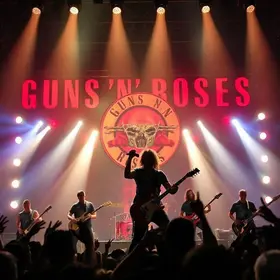 show do Guns N’ Roses no ES