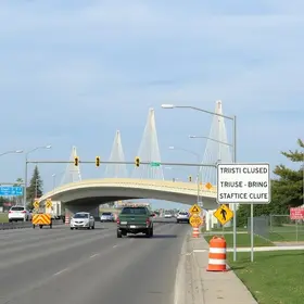 novo viaduto em Alto Lage
