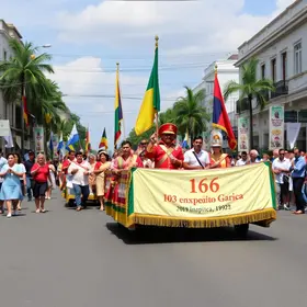 desfile cívico Cariacica 136 anos