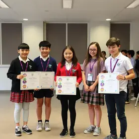 Estudantes e escolas são premiados pelos trabalhos apresentados na I Fecintec