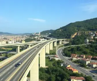 viaduto e mergulhão em Cariacica